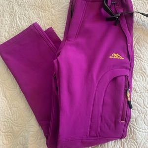 Purple Snow Pants